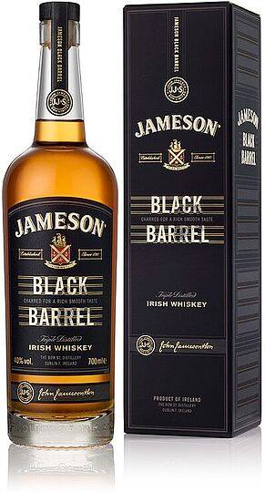 Վիսկի «Jameson Black Barrel» 0.7լ 