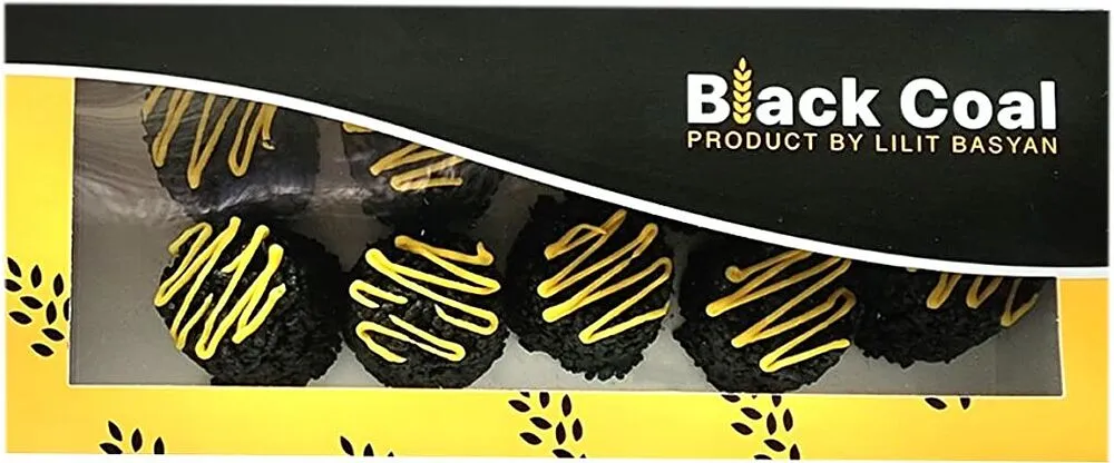 Pastry black anthill “Black Coal” 220g
