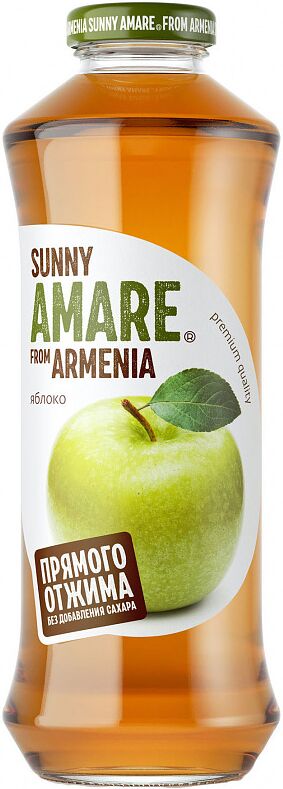 Հյութ «Sunny Amare From Armenia» 750մլ Խնձոր