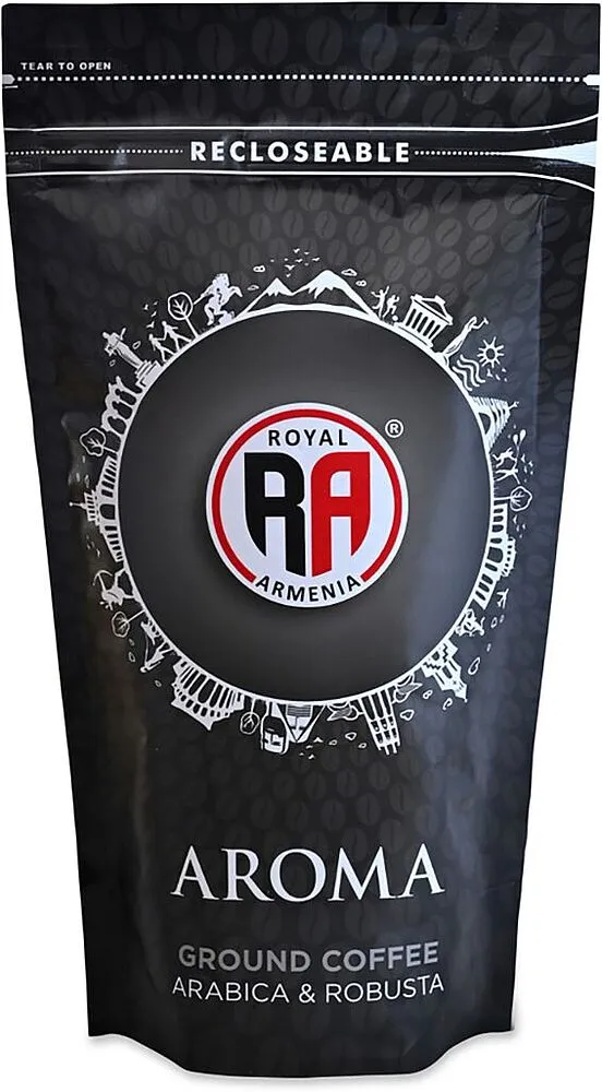 Ground coffee "Royal Armenia Aroma" 100g 
