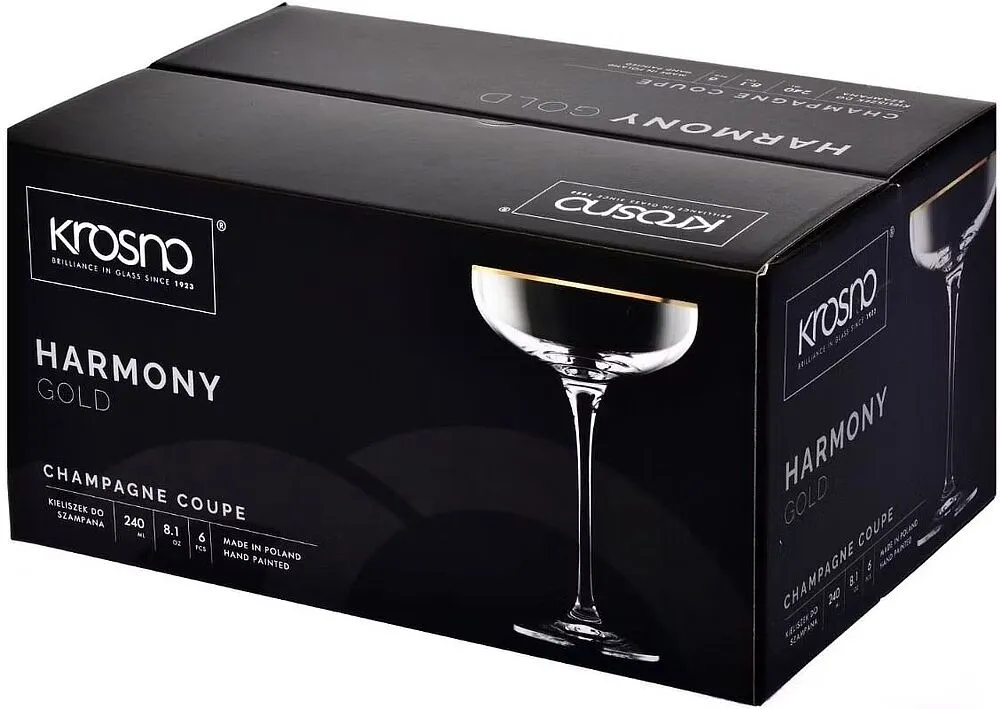 Glass ''Krosno'' 6pcs
