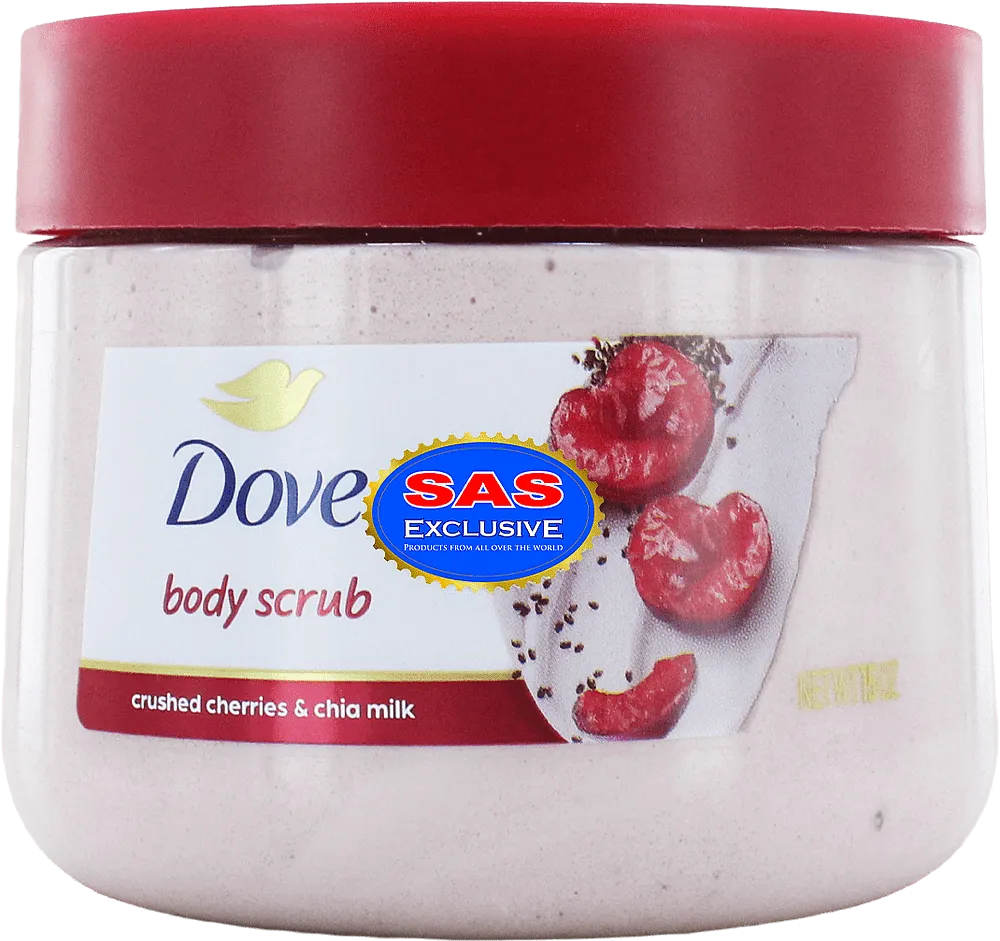 Body scrub "Dove Crushed Cherries & Chia Milk" 425g
