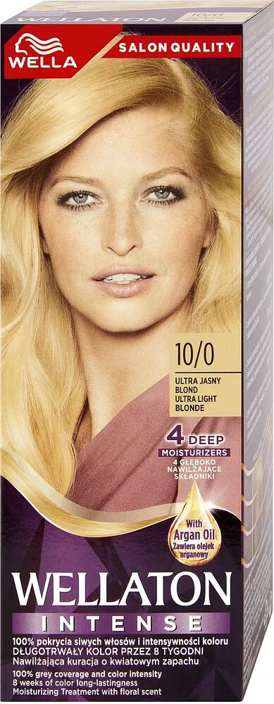 Hair dye "Wellaton" №10/0
