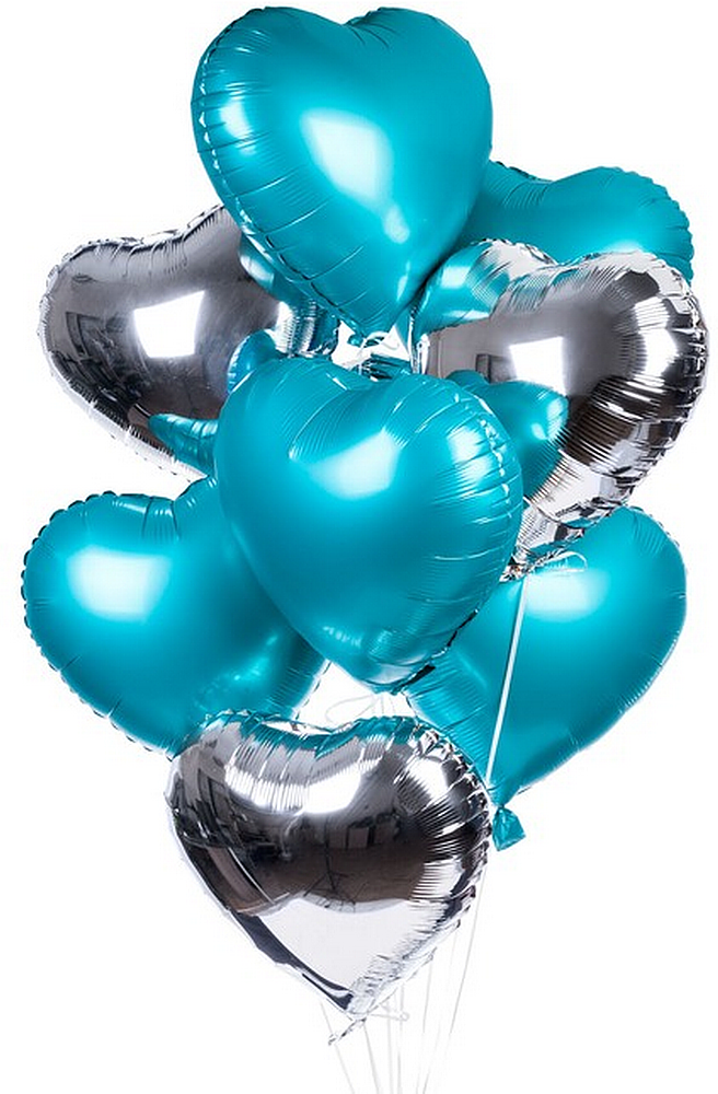 Helium gas Balloons 10 pcs