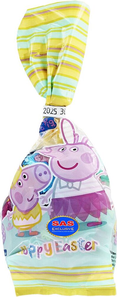 Шоколадные яйца "Peppa Pig Happy Easter" 168г