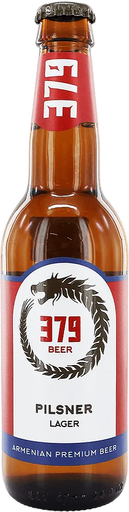 Beer "379 Pilsner Lager" 330ml
