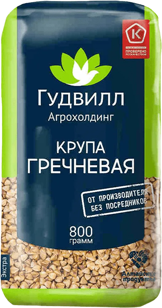 Buckwheat "Goodwill" 800g