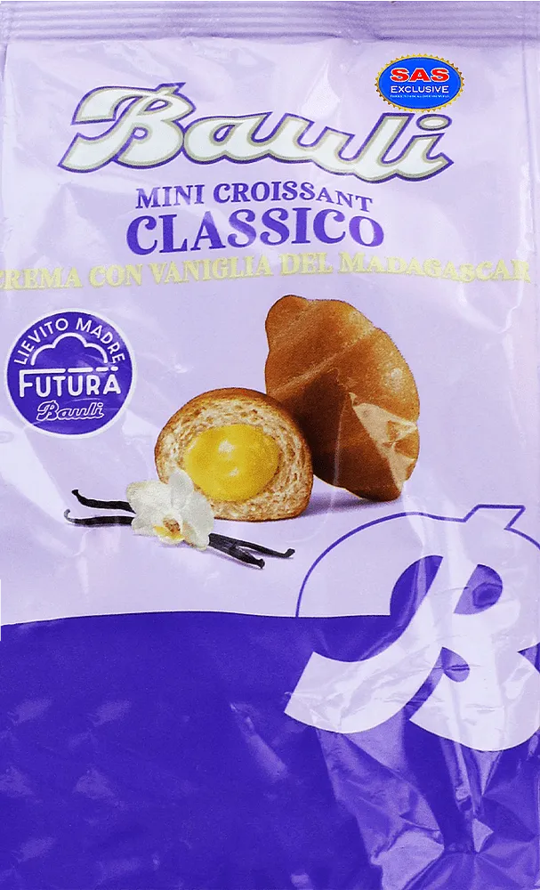 Mini croissant with vanilla filling "Bauli Mini Classico" 75g