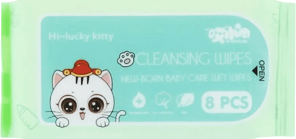 Baby wet wipes "Oxilim Mini" 8 pcs
