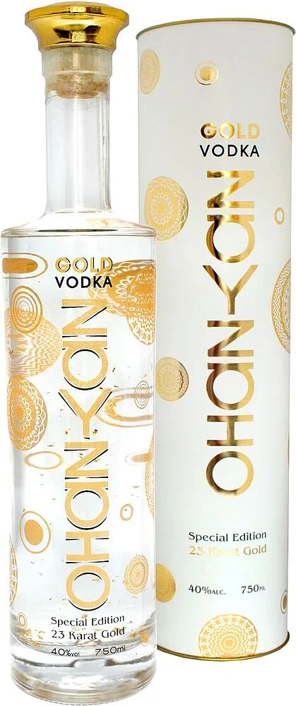 Водка "Ohanyan Gold" 0.75л Пшеница