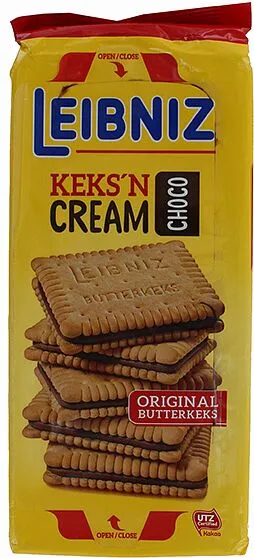 Cookies with chocolate filling "Leibniz Choco" 228g