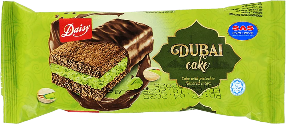 Biscuit with pistachio cream "Daisy Dubai" 60g