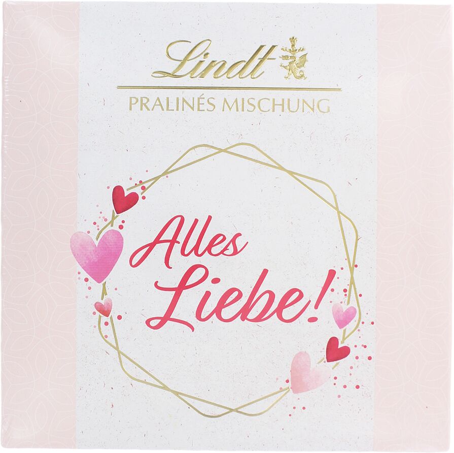 Շոկոլադե կոնֆետների հավաքածու «Lindt Alles Liebe» 180գ
