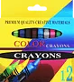 Յուղամատիտներ գունավոր «Crayons» 12 հատ