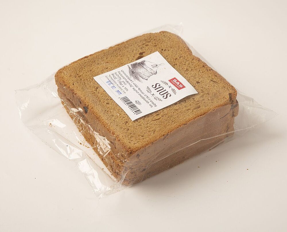 Хлеб для тостов, черный "Sas Food Court" 175г