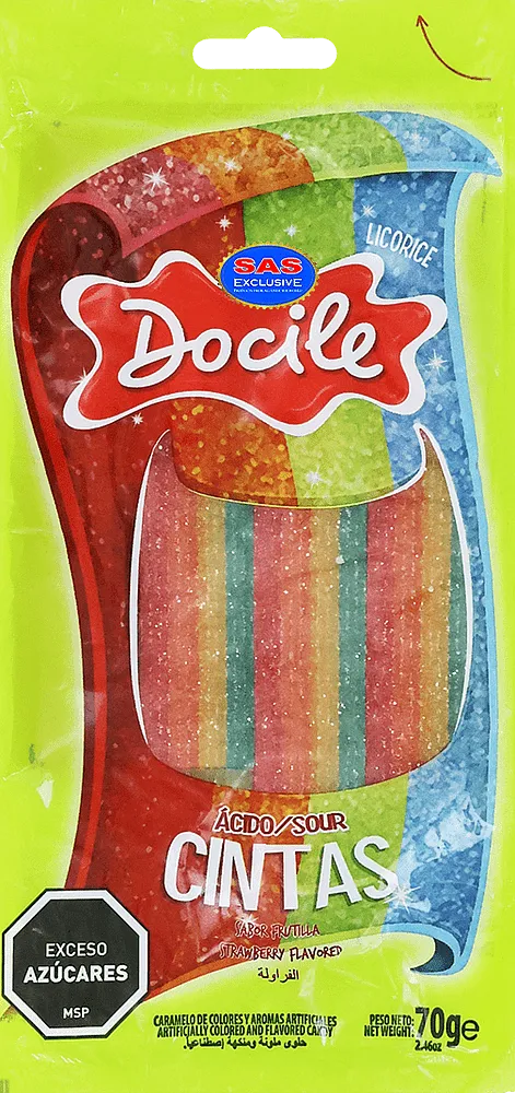 Jelly candies "Docile Sour Cintas" 70g
