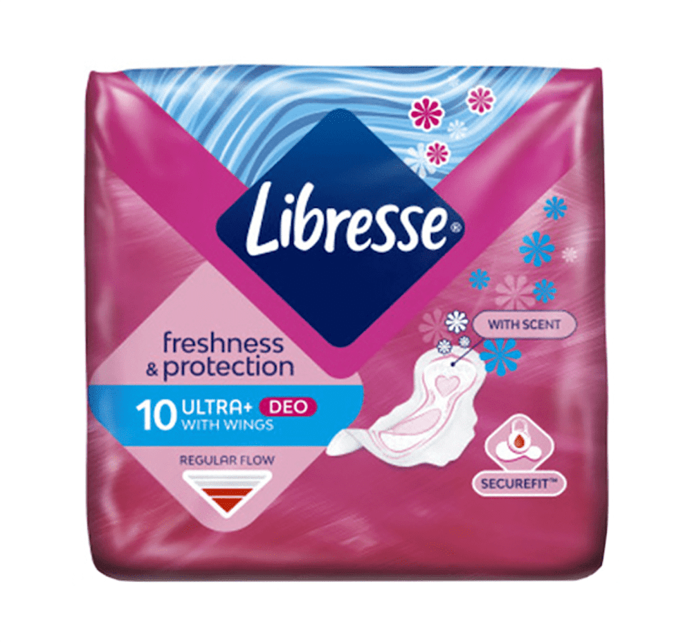 Միջադիրներ «Libresse Ultra+Deo» 10 հատ
