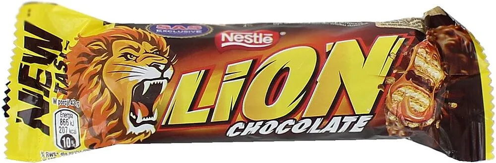 Շոկոլադե բատոն «Nestle Lion Chocolate» 42գ
