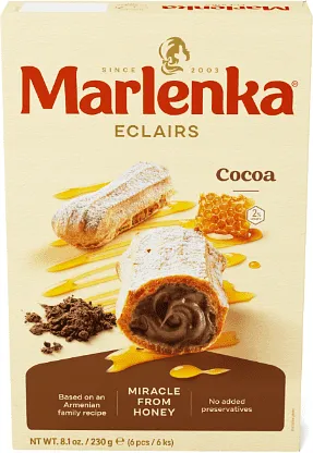 Pastry eclair "Marlenka" 230g
