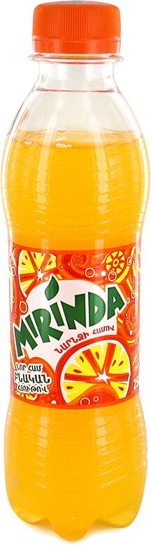 Освежающий газированный напиток "Mirinda" 0.25л Апельсин