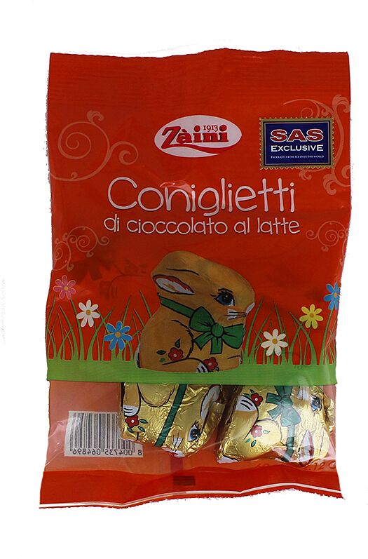 Chocolate "Zaini Coniglietti" 60g