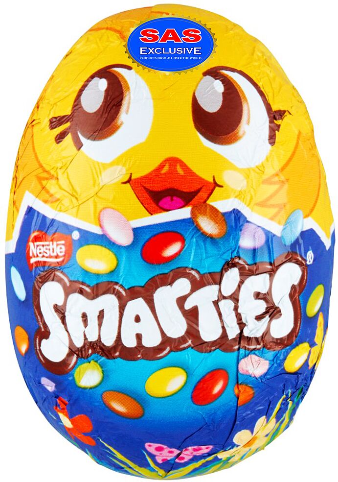 Chocolate egg "Smarties" 50g