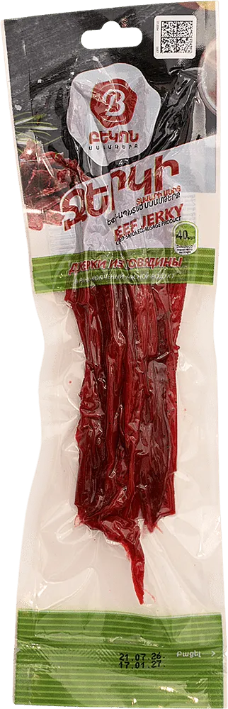 Beef jerky "Bacon" 40g