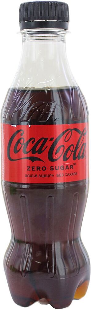 Զովացուցիչ գազավորված ըմպելիք «Coca-Cola Zero» 250մլ
