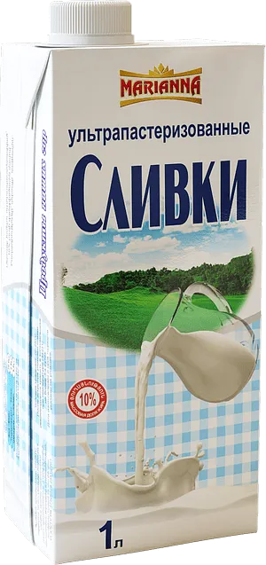Cream "Marianna" 1l, richness: 10%