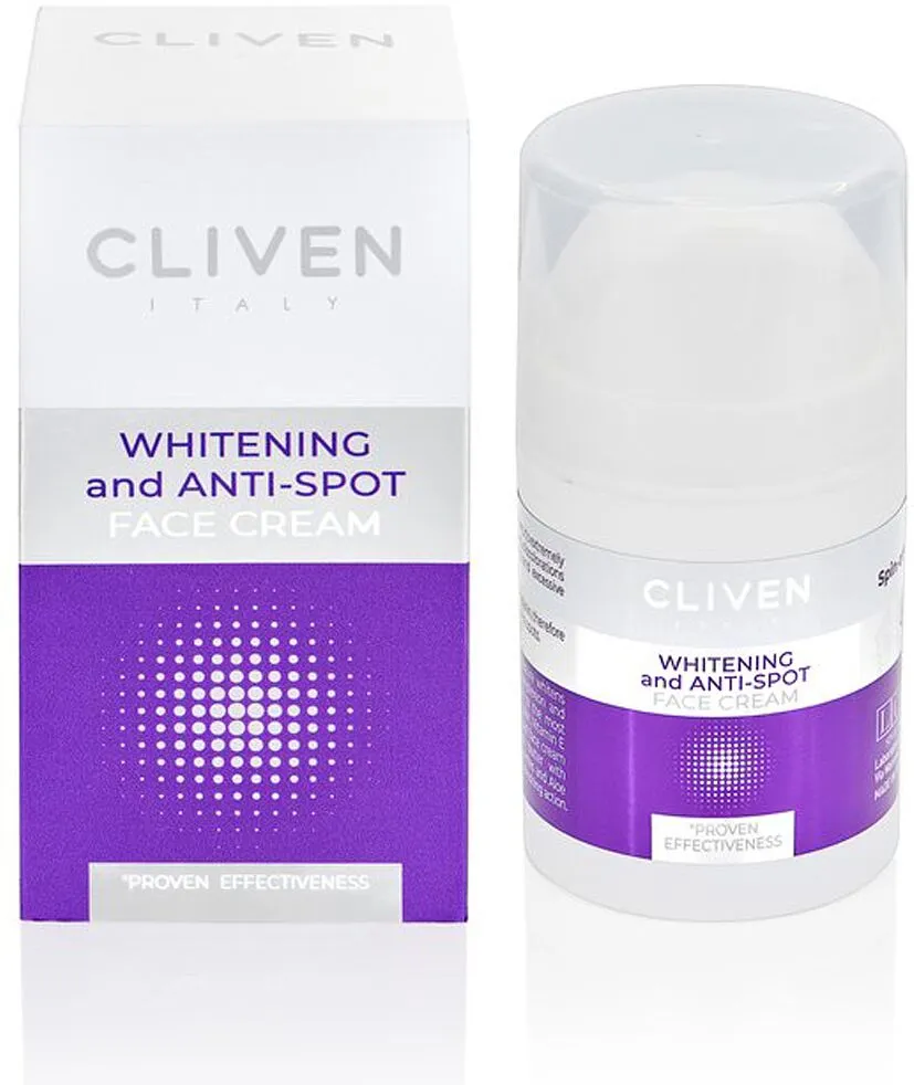Facial cream "Cliven Whitening" 50ml
