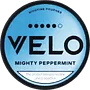 Nicotine peppermint flavored pouches "Velo Mighty Peppermint Intense" 14mg
