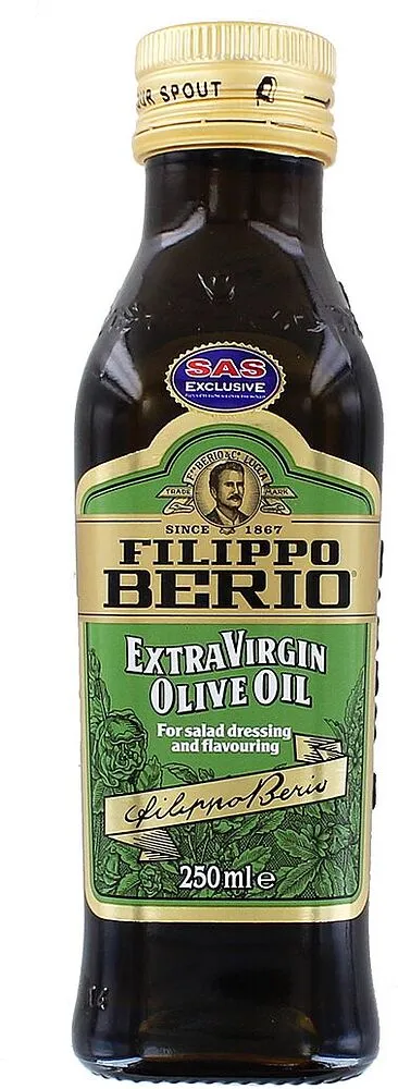 Ձեթ ձիթապտղի «Filippo Berio Extra Virgin» 250մլ 