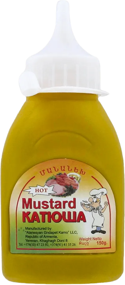 Hot mustard "Катюша Hot" 150g