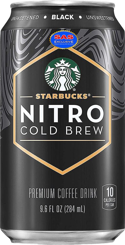 Кофе холодный "Starbucks Nitro" 284мл
