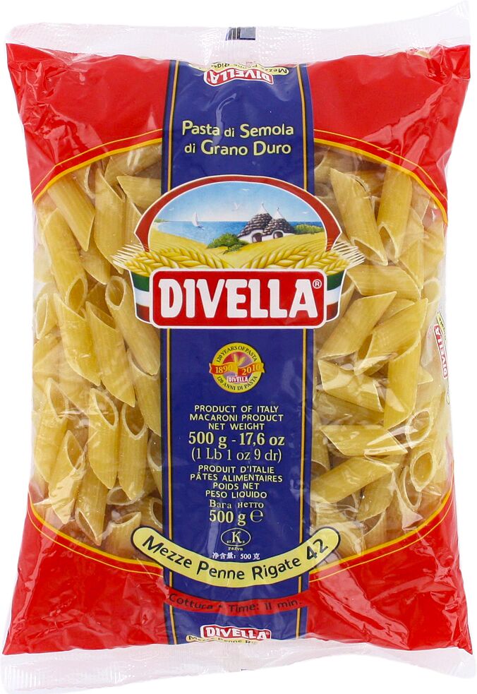 Pasta ''Divella Penne № 42'' 500g