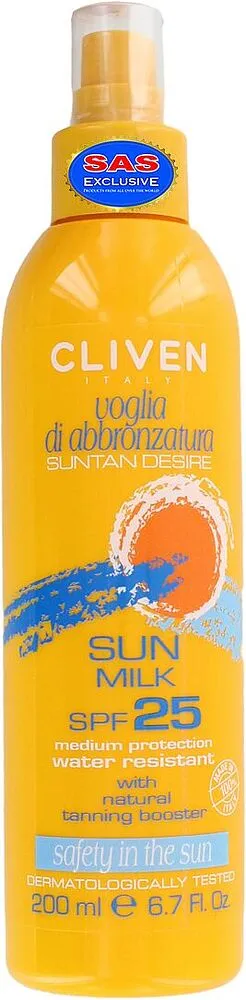 Sunscreen spray "Cliven 25 SPF" 200ml
