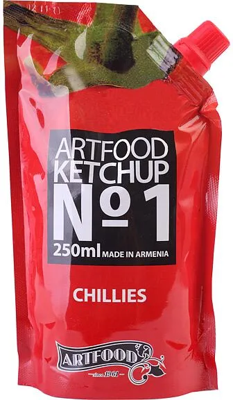 Кетчуп чили "Artfood Чили N1" 250мл 