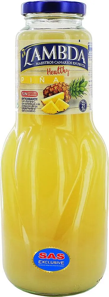Pineapple drink "Lambda" 1l 
