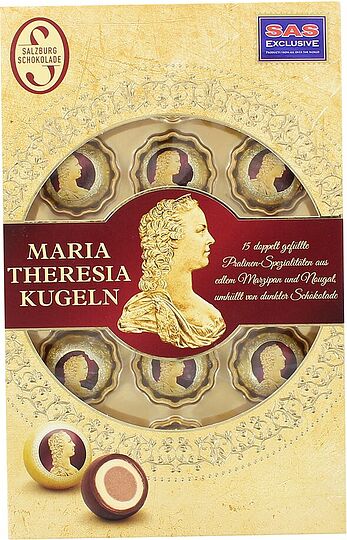 Շոկոլադե կոնֆետների հավաքածու «Maria Theresia Kugeln» 256.5գ

