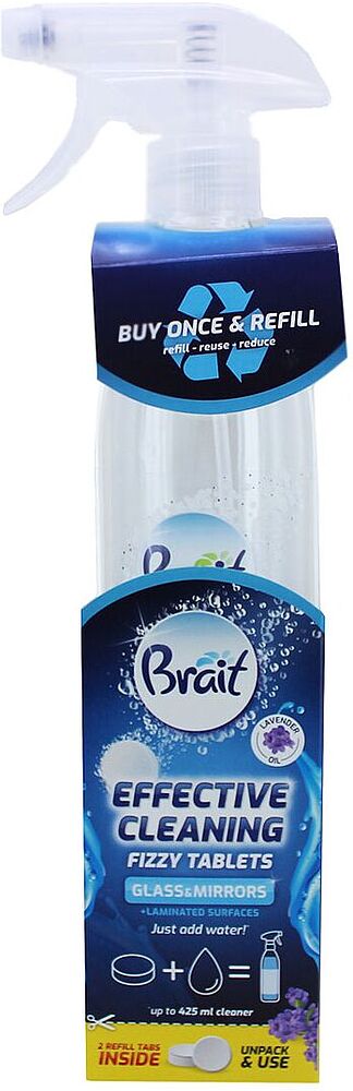 Սփրեյ և մաքրող հաբեր «Brait» 2*2գ
