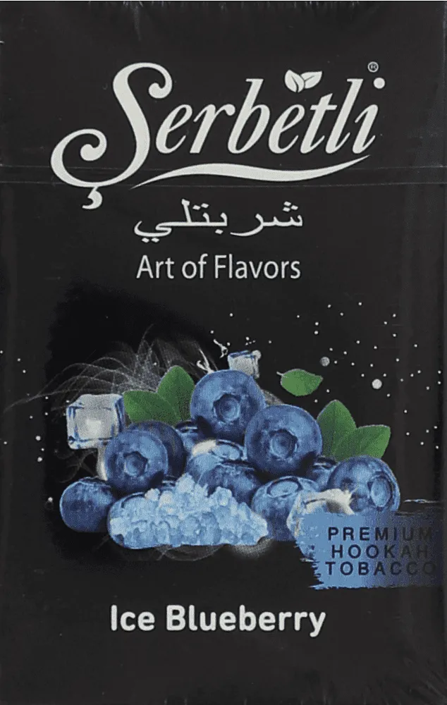 Tobacco with blueberry ice flavor "Serbetli" 50g
