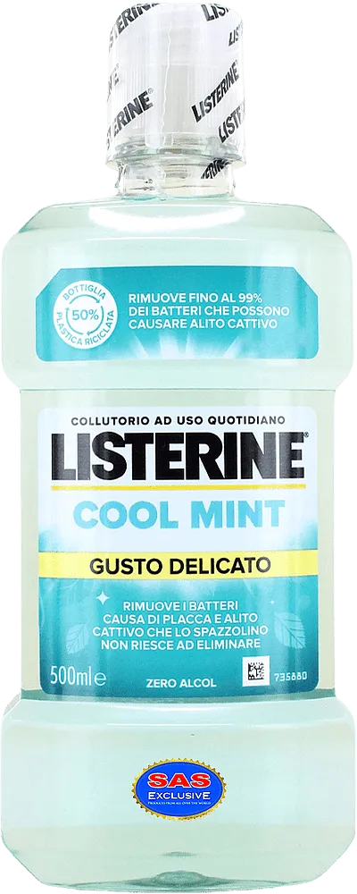 Mouth rinse "Listerine Cool Mint" 500ml
