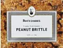 Գետնանուշ քաղցրացված «See's Candies Peanut Brittle» 284գ