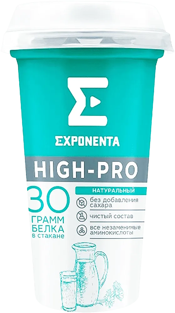 Կաթնաթթվային ըմպելիք բնական «Exponenta High Pro» 250գ
