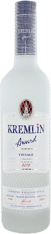 Vodka "Kremlin Award Vintage" 0.5l