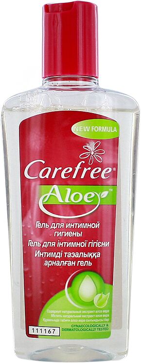 Gel for intimate wash "Carefree Aloe" 200ml  