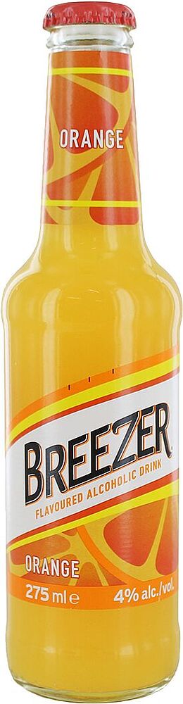 Light alcoholic drink "Breezer" 0.275l Orange