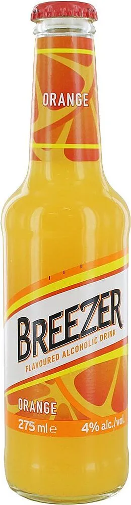 Light alcoholicorange flavored drink "Breezer" 0.275l 