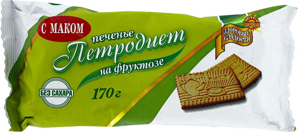 Cookies  "Петродиет" with poppy 170g