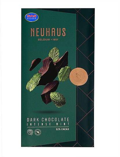 Շոկոլադե սալիկ մուգ՝ անանուխով «Neuhaus» 100գ